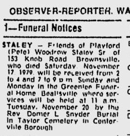 funeral notice